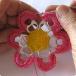 Fiori con le linguette delle lattine