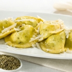 Ravioli con ripieno di pesce