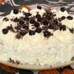 Torta di compleanno al cioccolato