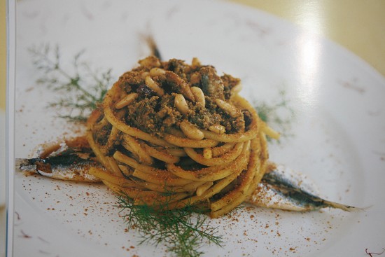 Un buon piatto di pasta con le sarde