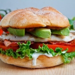 panino petto di pollo e salsa