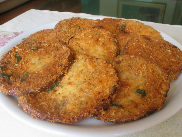 cotolette di melanzane farcite