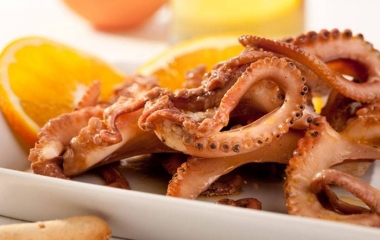 Un buonissimo piatto di pesce, Moscardini alla busara