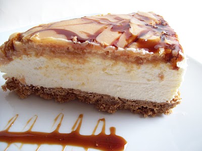 Una fantastica torta al Cheesecake al caramello