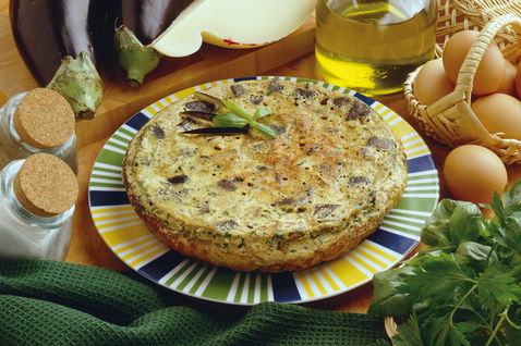 frittata di melanzane