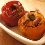 peperoni ripieni vegani