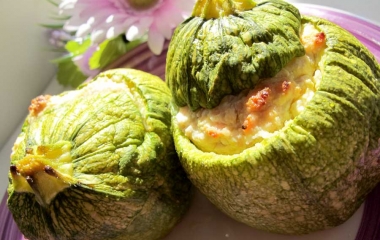 zucchine tonde ripiene