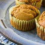 muffin zucca e cioccolato