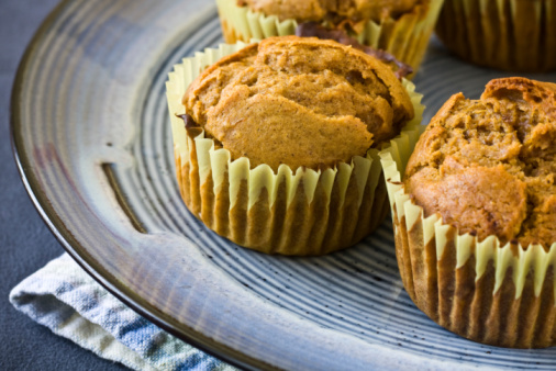 muffin zucca e cioccolato