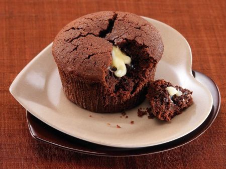 Gustosi dolcetti con il cuore di cioccolato bianco