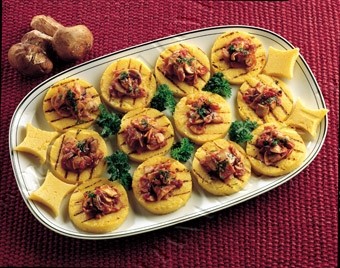 Ecco come realizzare dei fantastici crostini di polenta