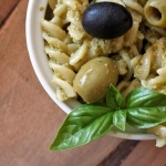 pasta con salsa alle olive