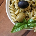pasta con salsa alle olive
