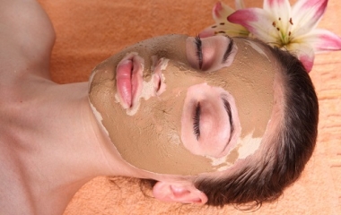 Maschera viso all'arancia