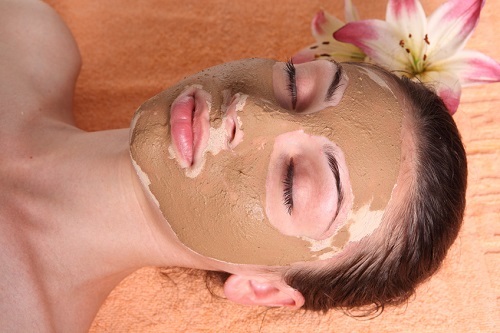 Maschera viso all'arancia