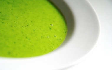 Crema di piselli al curry