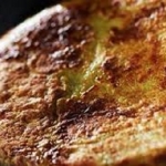 frittata di pane e formaggi