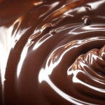 Cuore nero al cioccolato