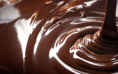 Cuore nero al cioccolato