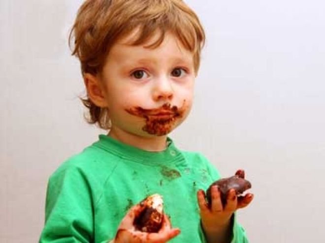 Sconfiggere le macchie di cioccolato