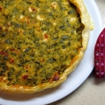 Torta salata zucchine e gamberetti