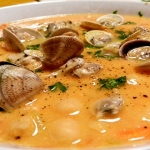 vellutata vongole