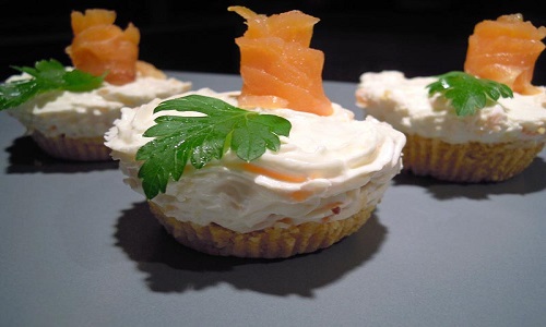 cheesecake al salmone