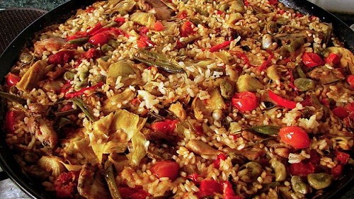 paella-vegetariana