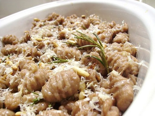 Gnocchetti al sapore di castagne