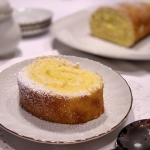 Rotolo con crema limoncello