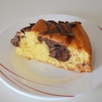 Torta di mele con nutella