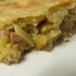 Focaccia ripiena di cavolo e speak