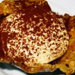 Cestino croccante con crema e nocciole
