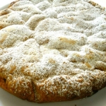 Torta di pere, cioccolato e amaretti