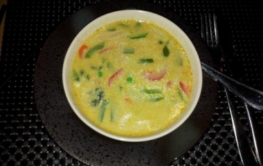 zuppa cocco e curry