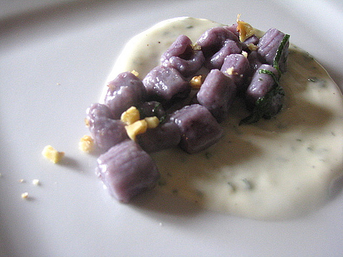 Ricetta peruviana: gnocchetti di patate viola