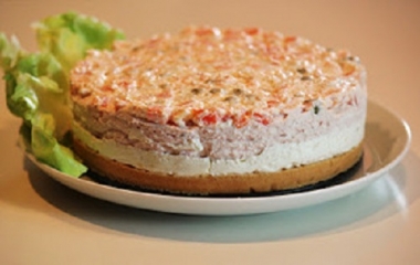 cheesecake salata