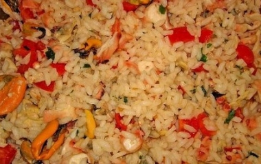 insalata di riso di mare